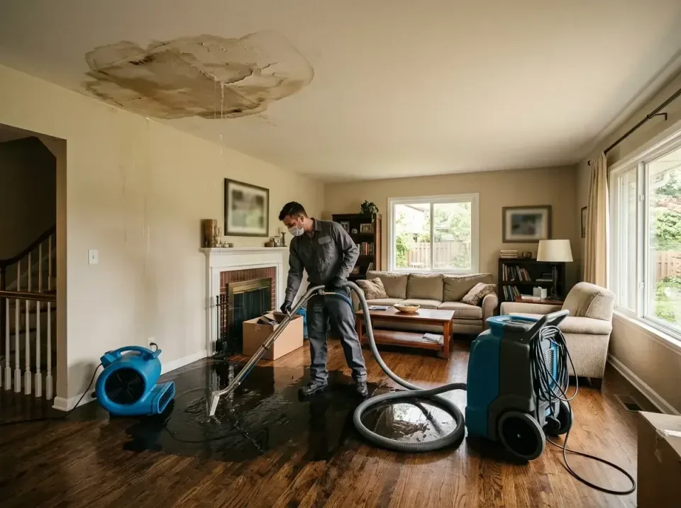 attic-pipe-burst-ceiling-drip-008 — frequently asked questions, Water Damage Restoration & Carpet Care in Midway City, CA